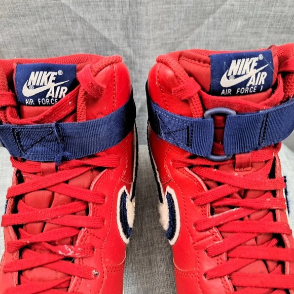 %NIKE AIR FORCE 1 HIGH 07 LV8 Chenille Swoosh 806403-603 Mens 10 / A 33 main image 2